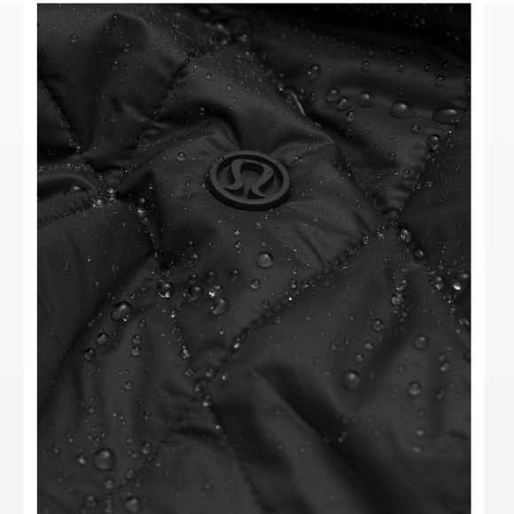 Lululemon Roam Far Wool Coat Heathered Black / Black - Size 8 - Picture 6 of 16